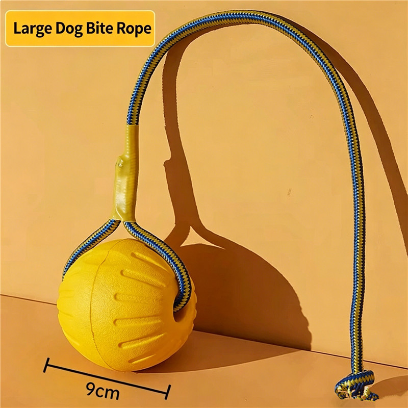 Interactive Dog Toy Ball with  - Indestructible Dog Chew Toy ulasan dan harga