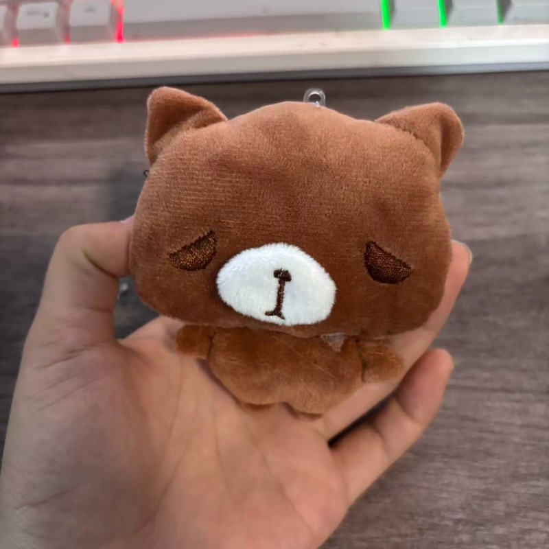 Adorable Brown Bear and Little - Cat Toys ulasan dan harga