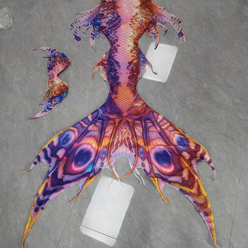 Original Colorful Mermaid Tail - Aquarium ulasan dan harga