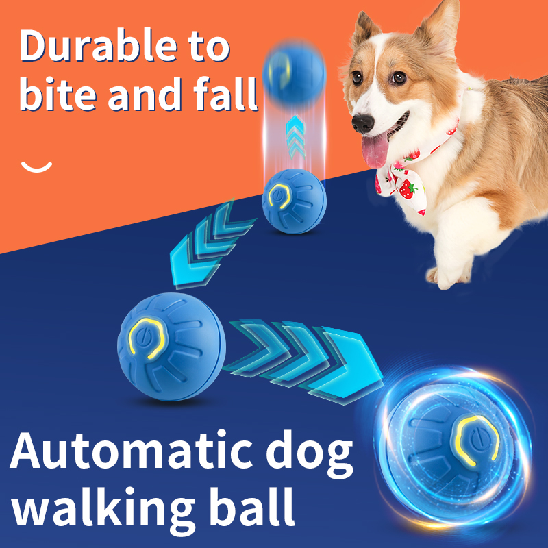 Automatic Moving Dog Toy Ball  - Automatic Moving Dog Ball ulasan dan harga