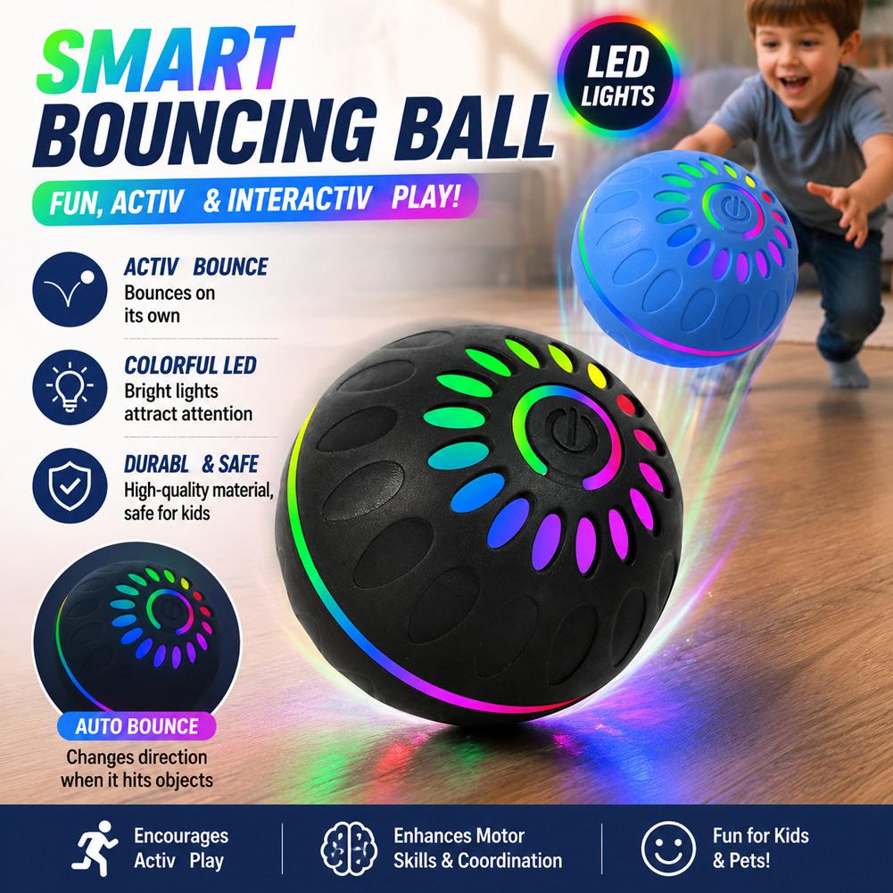 Smart Automatic Rolling Dog Ba - Automatic Moving Dog Ball ulasan dan harga