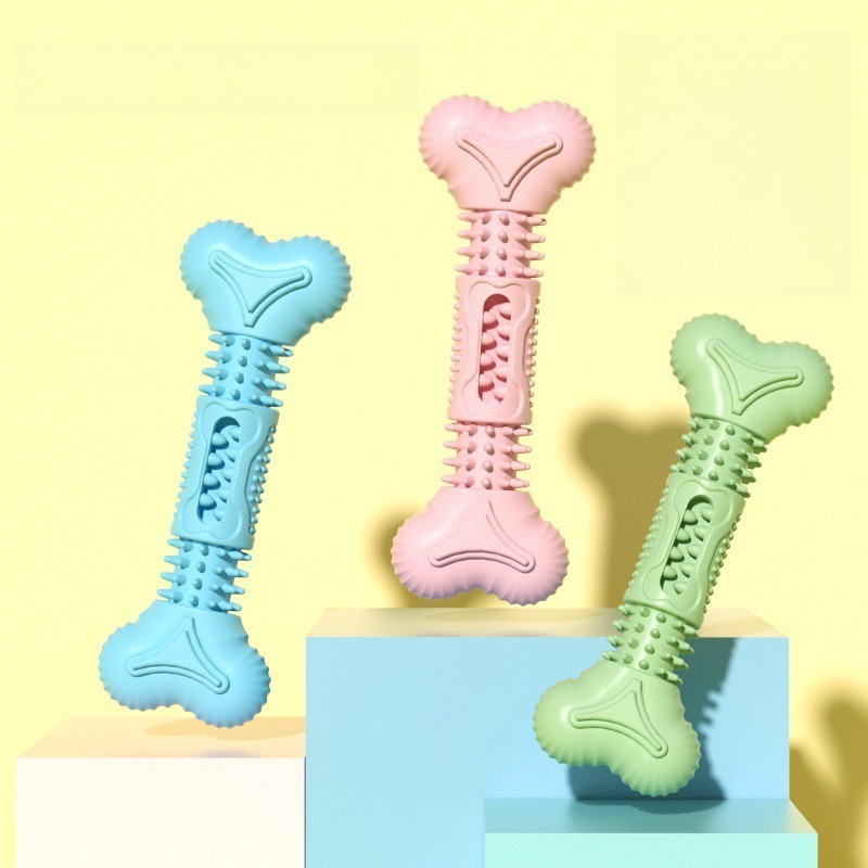 New Durable Pet Chew Toy Set D - Teeth Cleaning Dog Chew Bone ulasan dan harga