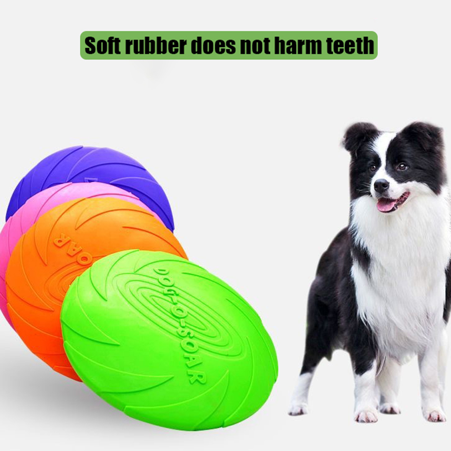 Large Dog Golden Fur Pet Flyin - Flying Disc Dog Training Toy ulasan dan harga