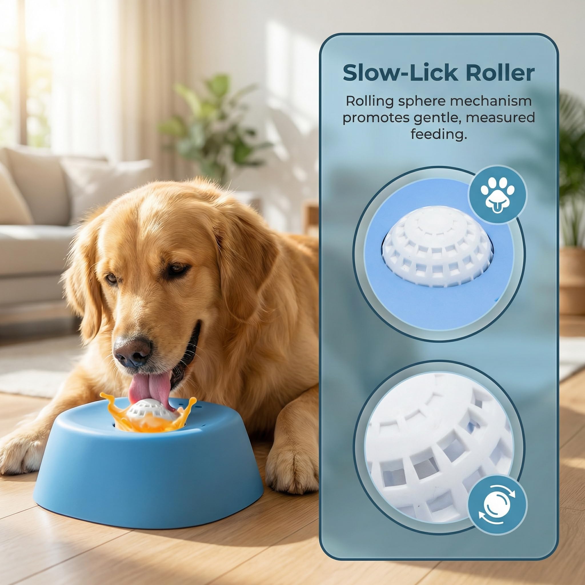 Dog Lick Bowl Slow Feeder Dog  - Dog Puzzle Feeder Toy ulasan dan harga