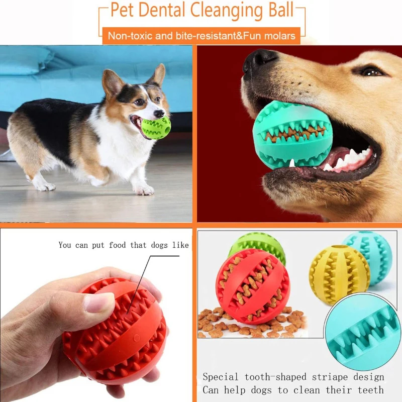 1/2pcs Dog Toy Ball Interactiv - Dog Puzzle Feeder Toy ulasan dan harga