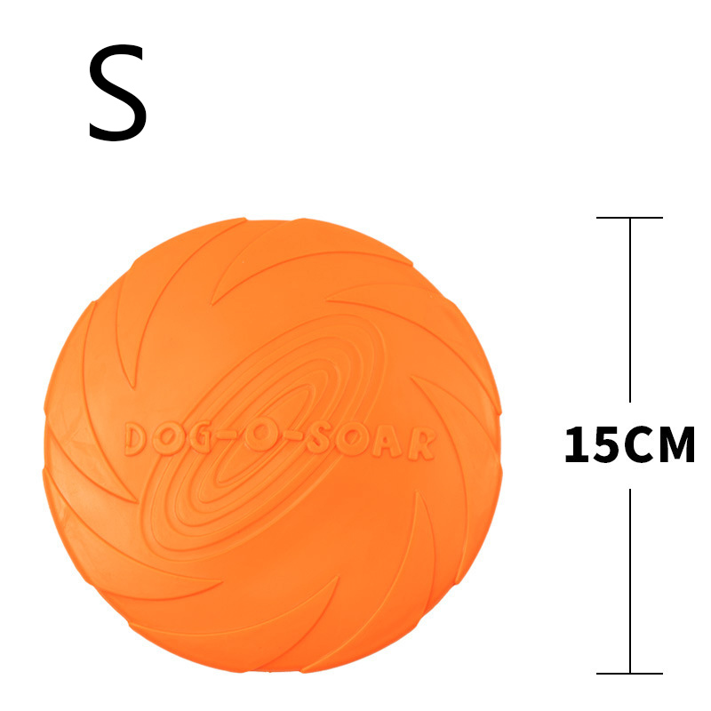 TPR Big Dog Training Toy Flyin - Flying Disc Dog Training Toy ulasan dan harga